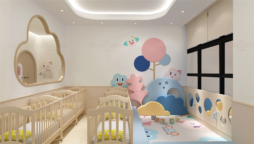 Nursery Design Childcare Center Kid Wood Nursery School Furniture Children Kindergarten Furniture Toddler Classroom Furniture