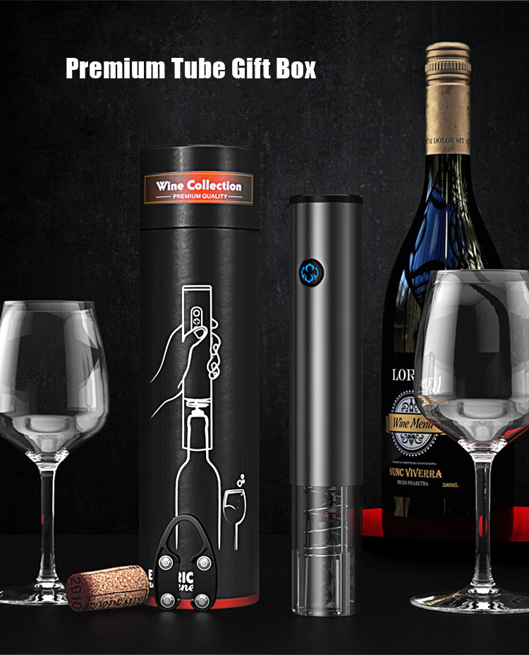 Business Gift Idea One-button Wine Opener Cordless Automatic Bottle Opener Electronic Home&Kitchen Gadget