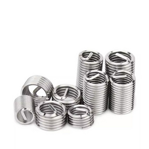 SS304 Wire Thread Insert  M6*1.0  Helicoil Insert Factory supply high Quality fasteners and Steel wire screw sleeve