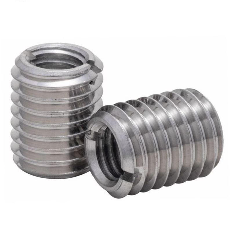 High quality Threaded insert nuts self tapping insert tool stainless steel bushing insert fasteners  for wood furniture