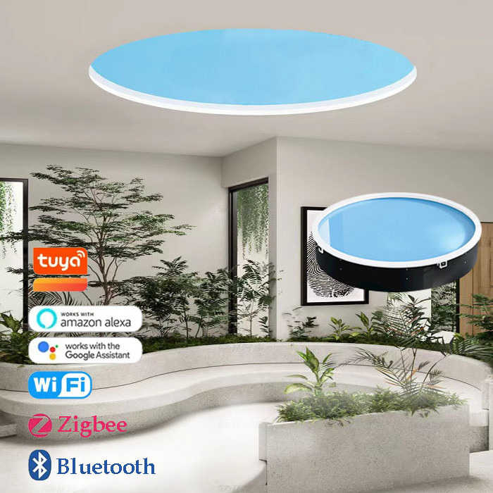 Coelux Round Artificial Fake Faux Ceiling Skylight Window LED Panel Light