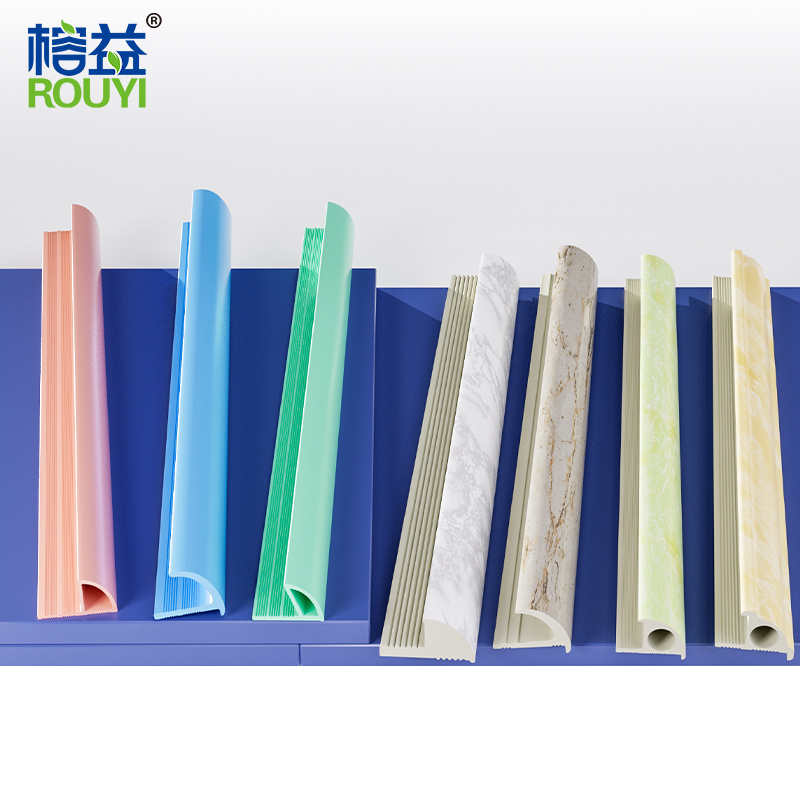 Foshan Free Sample Customized hot sale 10mm pvc tile angle ceramic  PVC Ceramic Tile  8mm tile trim