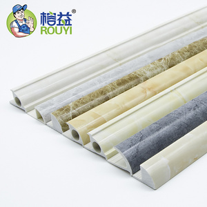 Foshan Ceramic  Wall Tile Edge Eco Friendly Stone Plastic Pvc Ceramic Tile Corner Trim