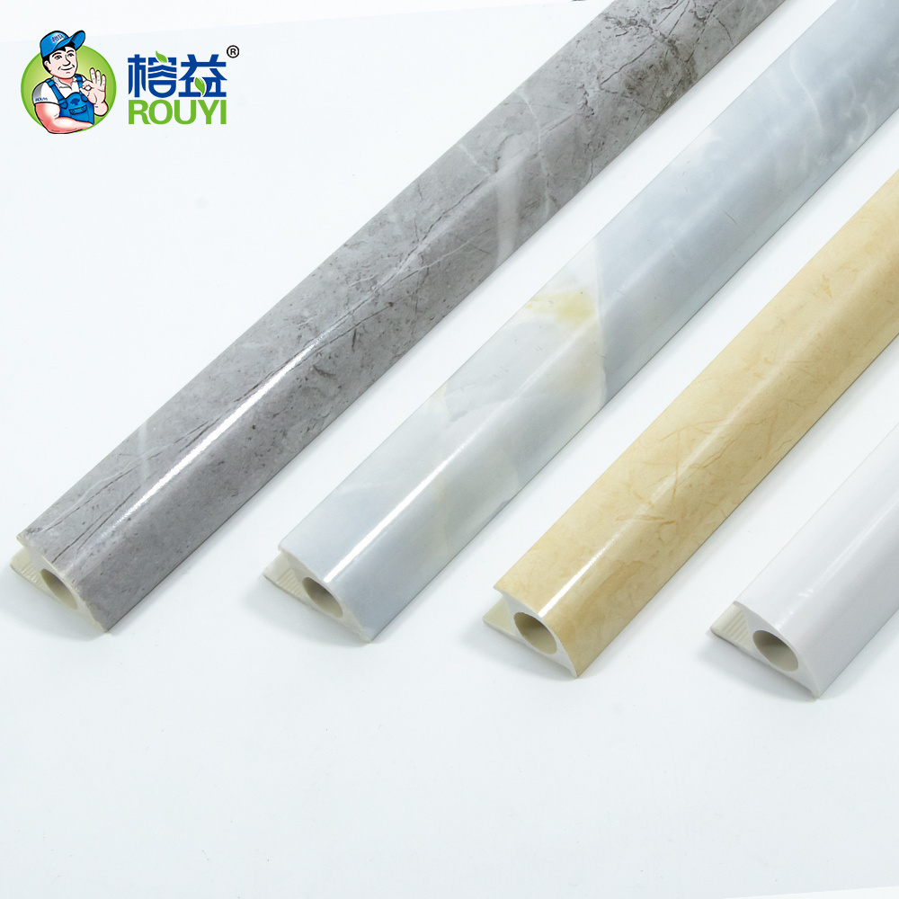 10mm 12mm 8mm Pvc Tile Decorative Ceramic Tile Trim  For Wall Corner