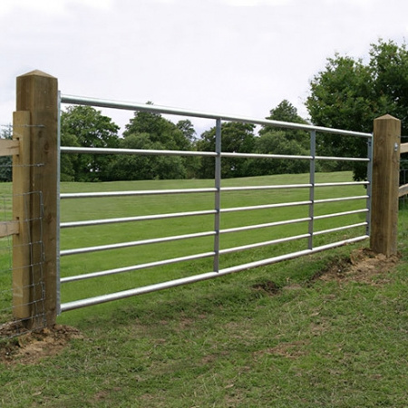 Galvanized Horse Goat Cattle Metal Farm Gate heavy duty galvanized farm field gate