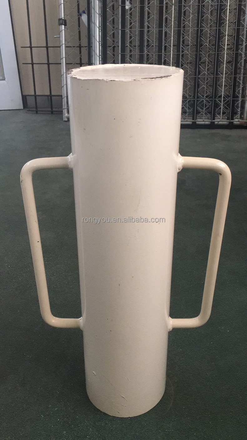 Hot sales T post driver 7.5kg weight stake fence post/Farm fence tool 80cm powder coated hand steel post driver