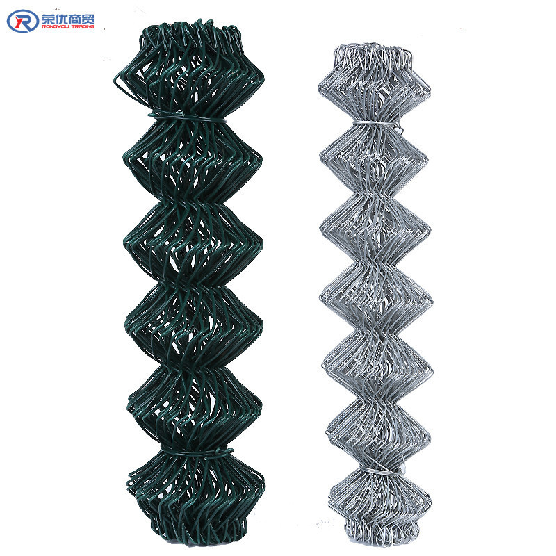 High Quality hot dipped galvanized wire mesh used chain link fence for sale factory price