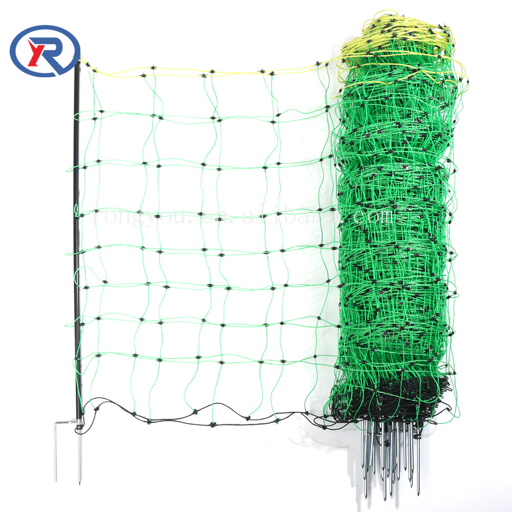 Fencing electric fence energizer netting Plastic Poultry net with electric conductive wire for chicken /sheep