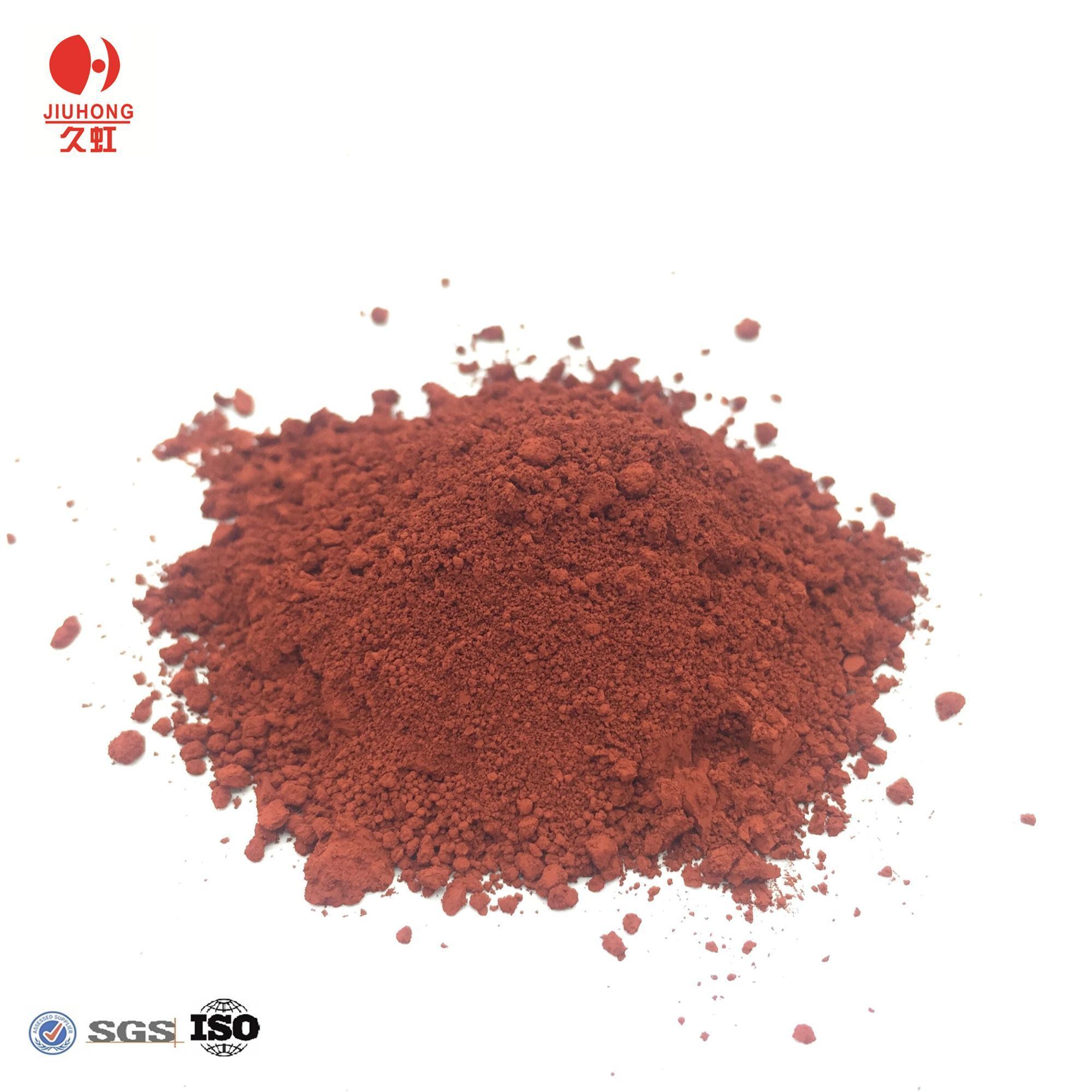 Iron Oxide Red 190 Color Pigments Dry Paint Pigments Iron Oxide Red For Wood Mulch Dying