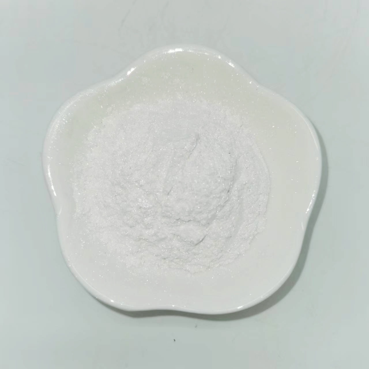 Cosmetic Grade High Gloss White Mica Powder Loose Raw Material for Coating Pigment Usage