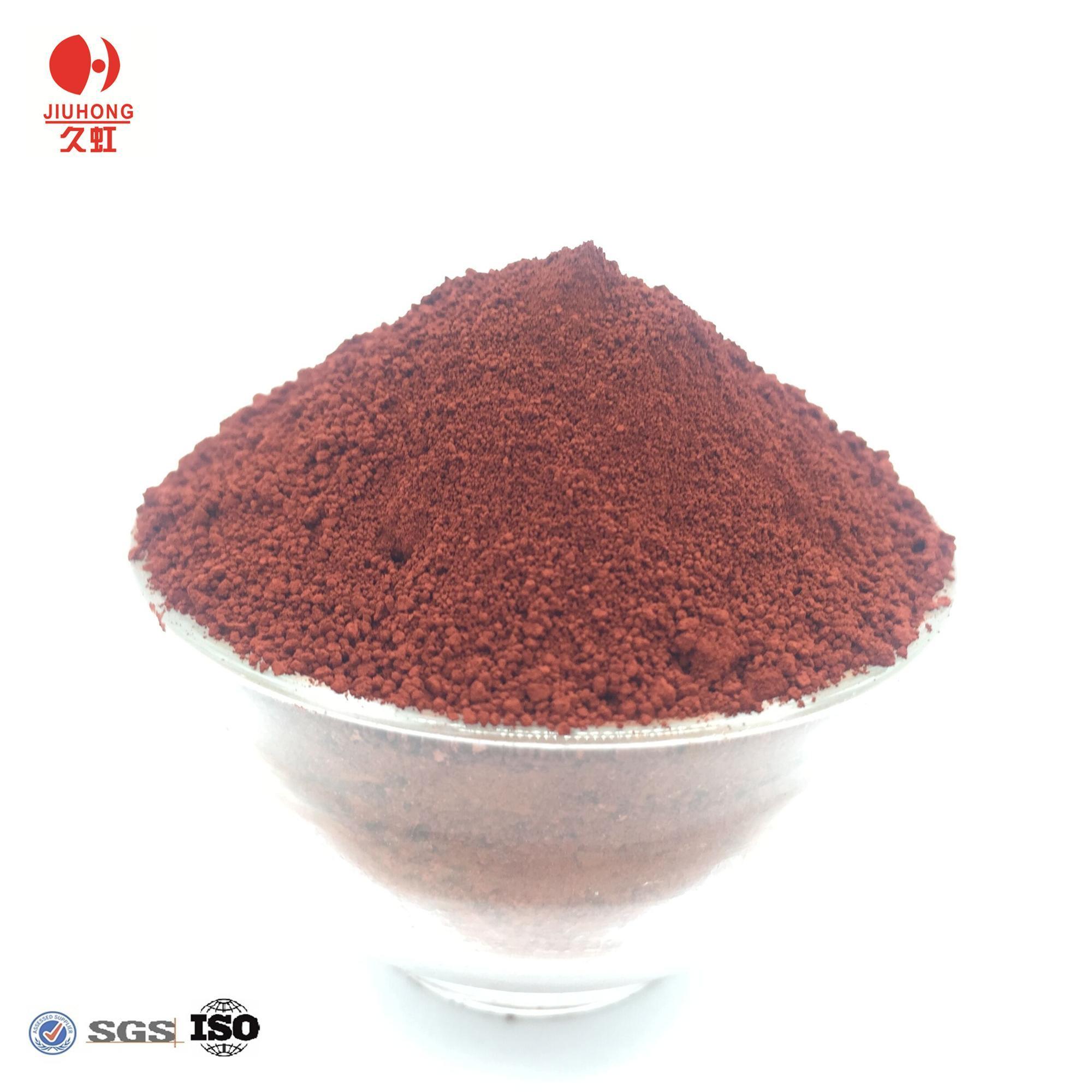 Iron Oxide Red 190 Color Pigments Dry Paint Pigments Iron Oxide Red For Wood Mulch Dying