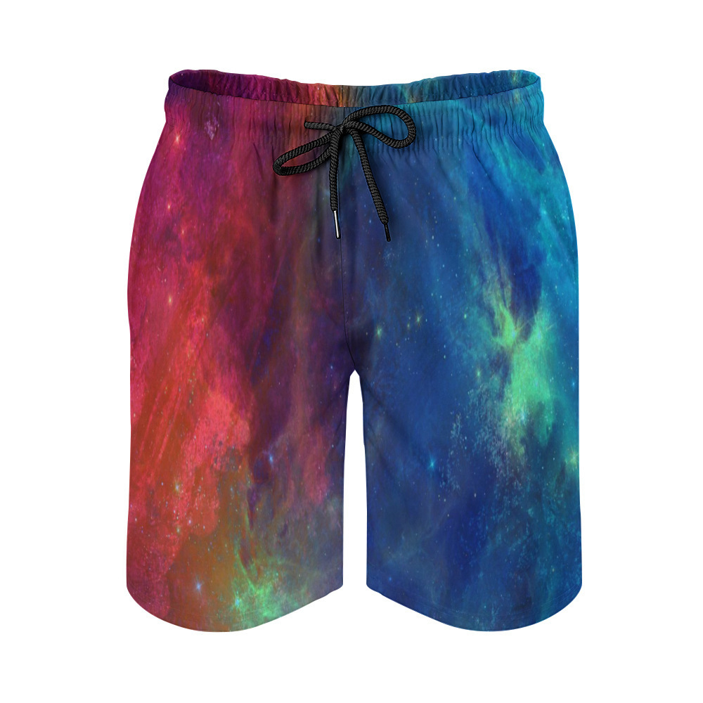 Soft Skin Friendly Men's Color Changing Swim Trunks Quick Dry Summer Beach Shorts Suitable for beach party