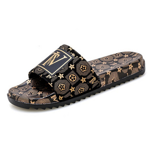 Home Slippers Superior Quality Slides Luxury  Slippers Indoor Summer Slippers Men's Fashion Style Outdoor Wear Sandals