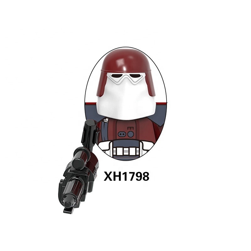 X0323 Jesse Grey Howzer Crosshair Elite Squad 187th Legion Clone Trooper SW Model Space Wars Building Block Figure Collect Toy