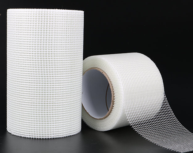 45m 90m drywall joint self adhesive fiberglass mesh crack tape for wall building