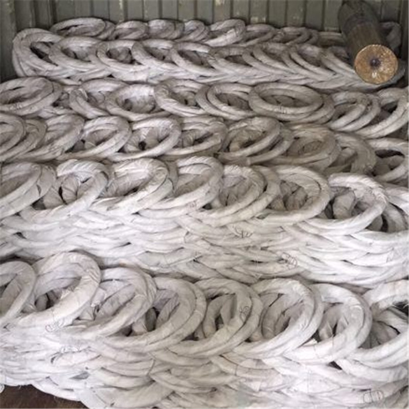 Hot Sale High Quality Galvanized Binding Wire Loop Tie Wire Galvanized Iron Coils Low Carbon Steel China CN;HEB Wire 5.5mm 1ton