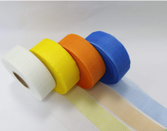 45m 90m drywall joint self adhesive fiberglass mesh crack tape for wall building