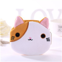 Creative Cute Cartoon Student Mini Key Coin Purse Man Women Small Pendant Wallet Promotional