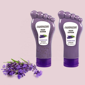 Manufacturer Exfoliate Soothing Lavender Nourishing Organic Foot Exfoliating Scrub Ingredients Adults Foot Care Products Natural