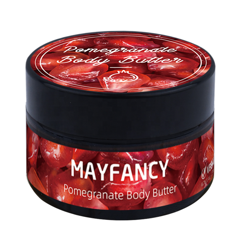 MAYFANCY Mango Body Butter Private Label Body Lotion Organic Colorful Whipped Body Butter Moisturizing Coconut Milk Rose Adults