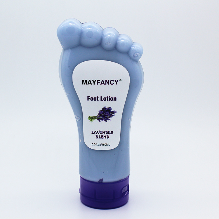 MAYFANCY Lavender Foot Care Organic Repair Moisturizing Nourishing Exfoliating for Cracked Heels Foot Spa Lotion Foot Cream 3000