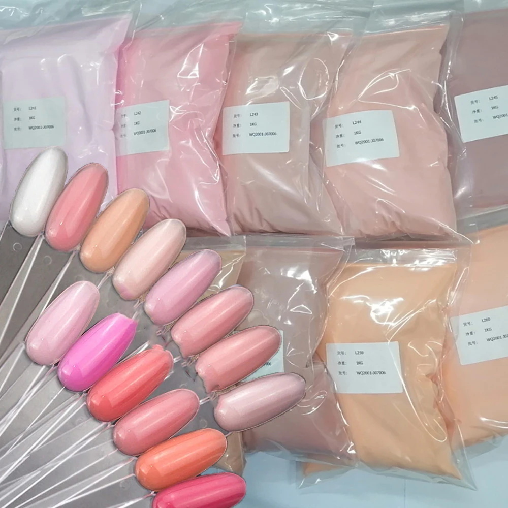 RONIKI Custom Private Label 2000 color Clear Dipping Acrylic Powder And Liquid Set Professional Dip For Nails Dipping Powder