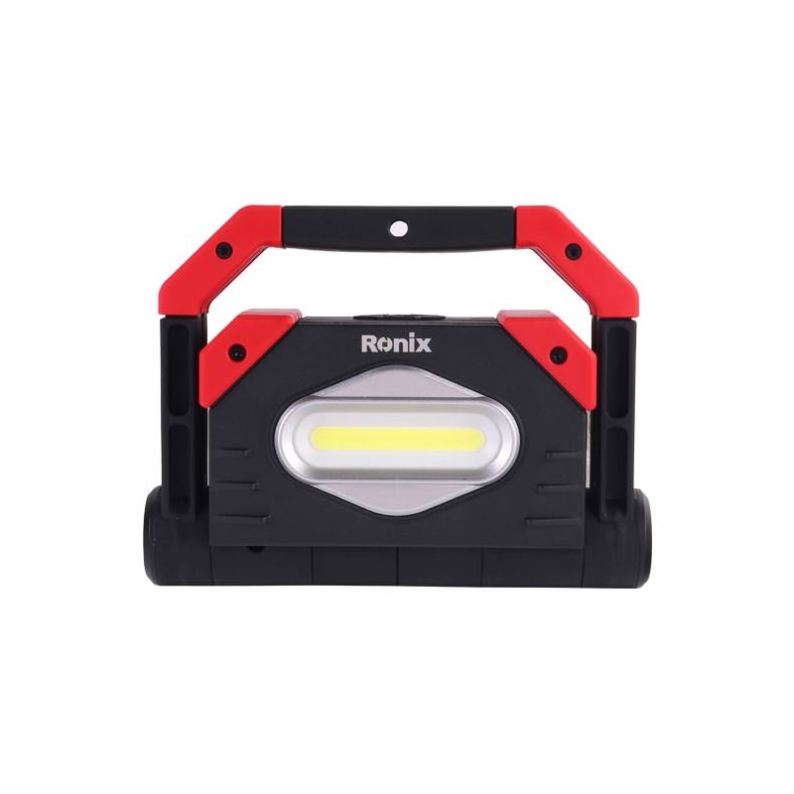 Ronix in stock RH-4277 rechargeable battery light Cordless Magnetic spot light 2X power Outdoor Wall Spotlight working light