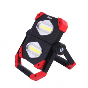 Ronix in stock RH-4277 rechargeable battery light Cordless Magnetic spot light 2X power Outdoor Wall Spotlight working light