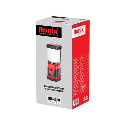 Ronix Rh-4298 Outdoor Camping Lantern 250 Lm 5W LED USB Rechargeable Retro Camping Light Metal Hanging Lantern for Indoor or Outdoor Light