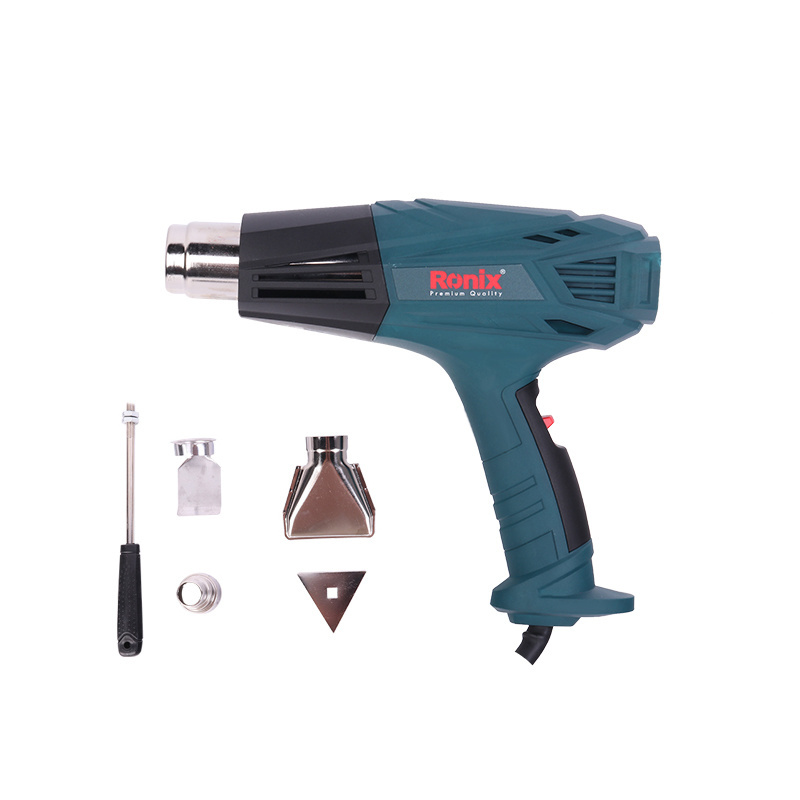 Ronix 1104 Officom Electric Heat Gun 2000 Watts Heat Gun Electric Shrink Professional Multi Temperature Heat Gun