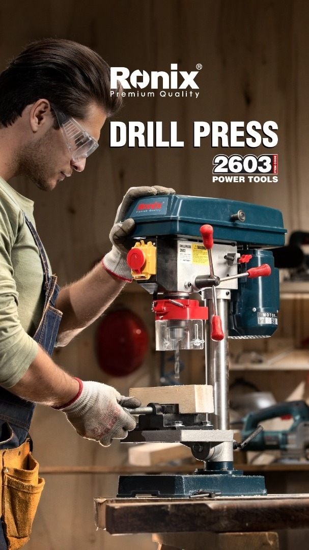 Ronix 2603 wholesale customization 13mm 350w electric drill press for industrial or household