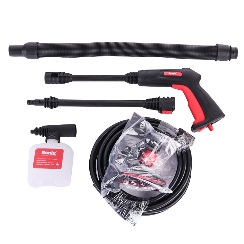 Ronix RP-4100 Washer Tool Kit 1500W Multi-Function Cleaning Equipment High-pressure cleaner car washer with foam gun