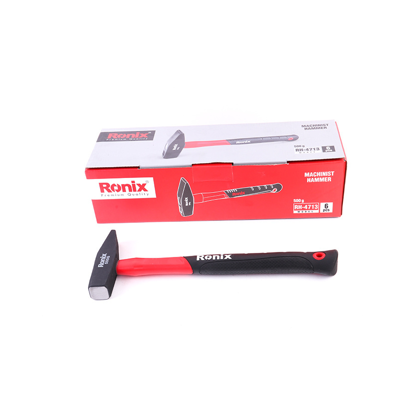 Ronix RH-4711-4716 Striking Tools Professional 300G-2000G with Fiberglass Handle Steel Multitool Machinist Hammer