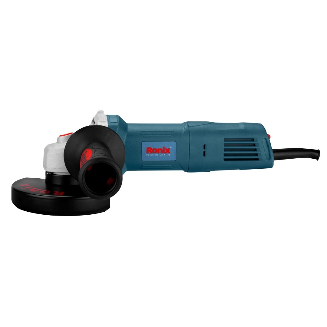 Ronix 3113 Electric Mini Angle Grinder 115mm Professional Hand Tools Set 220V 12000RPM Powerful Angle Grinder Machine