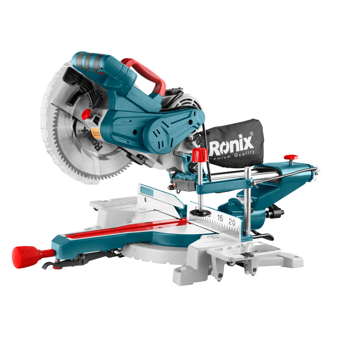 Ronix Model 5302 Premium Quality 220-240V Aluminum Machine Electric Compound Sliding 255mm Miter Saw