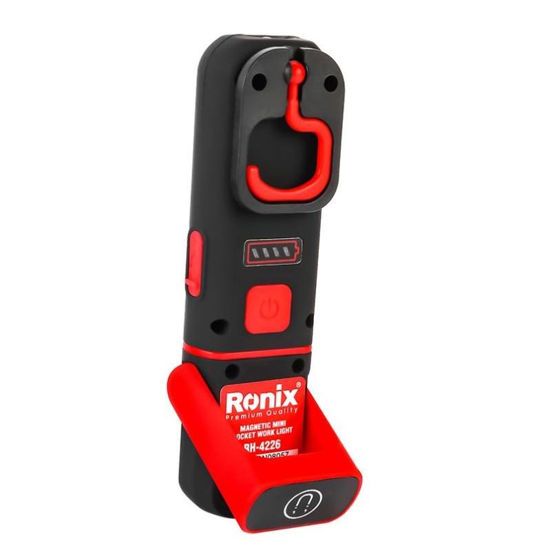 Ronix RH-4221 Model with rechargeable battery working light Cordless Magnetic spot Working light Camping Light