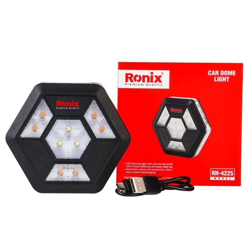 Ronix car dome light RH-4225 camping light Cordless Magnetic spot light power Outdoor Wall Spotlight