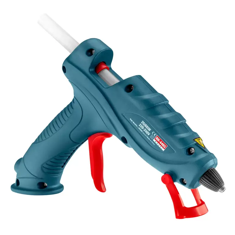 Ronix RH-4465 High Temperature Hot Glue Customized New Design Hot Glue Gun With Glue Stick Heavy Duty Silicone Gun