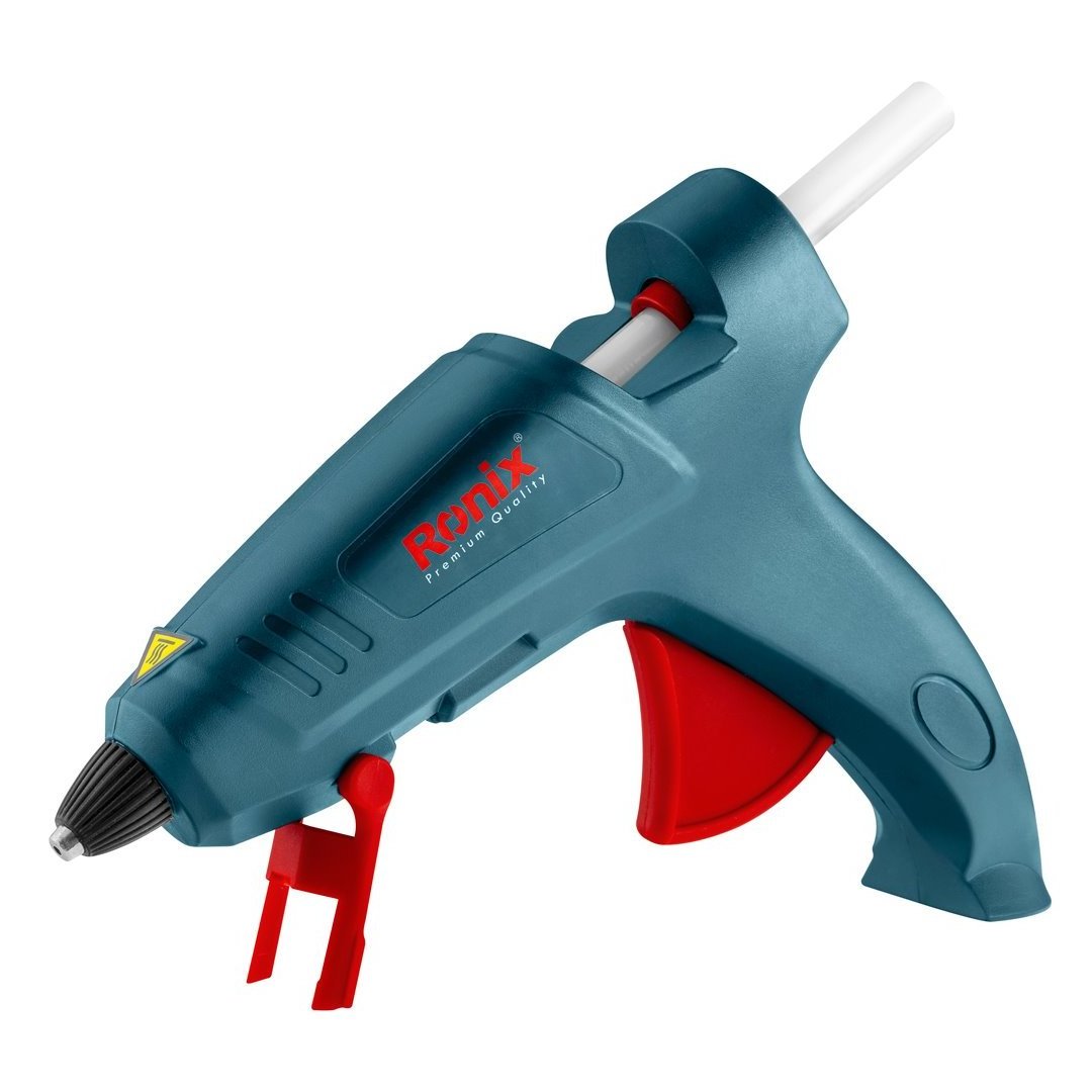 Ronix RH-4465 High Temperature Hot Glue Customized New Design Hot Glue Gun With Glue Stick Heavy Duty Silicone Gun