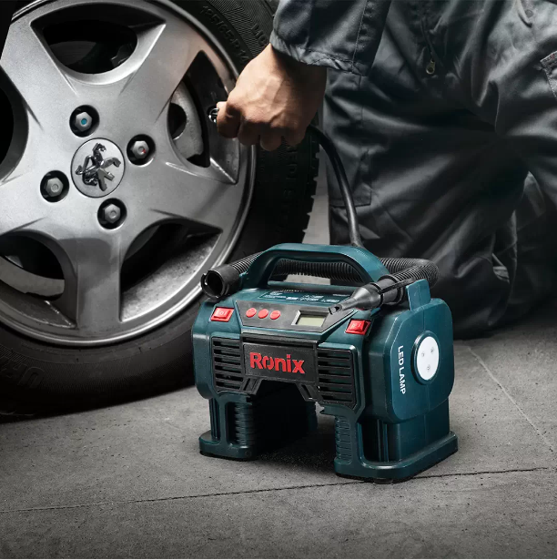 Ronix RH-4260 Hot Selling Professional DC Mini Digital Air Compressor Central Pneumatic Air Compressor Motor