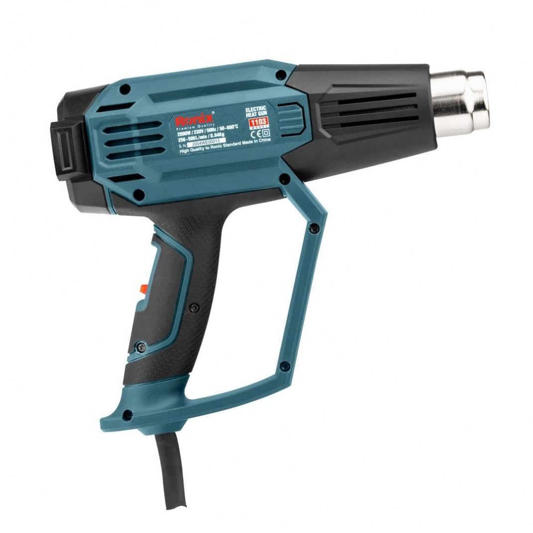 Ronix 1103 Heat Gun Power Tools Paint Stripper 2000W With Nozzle Included Original Authentic Multi Temperature Heat Gun