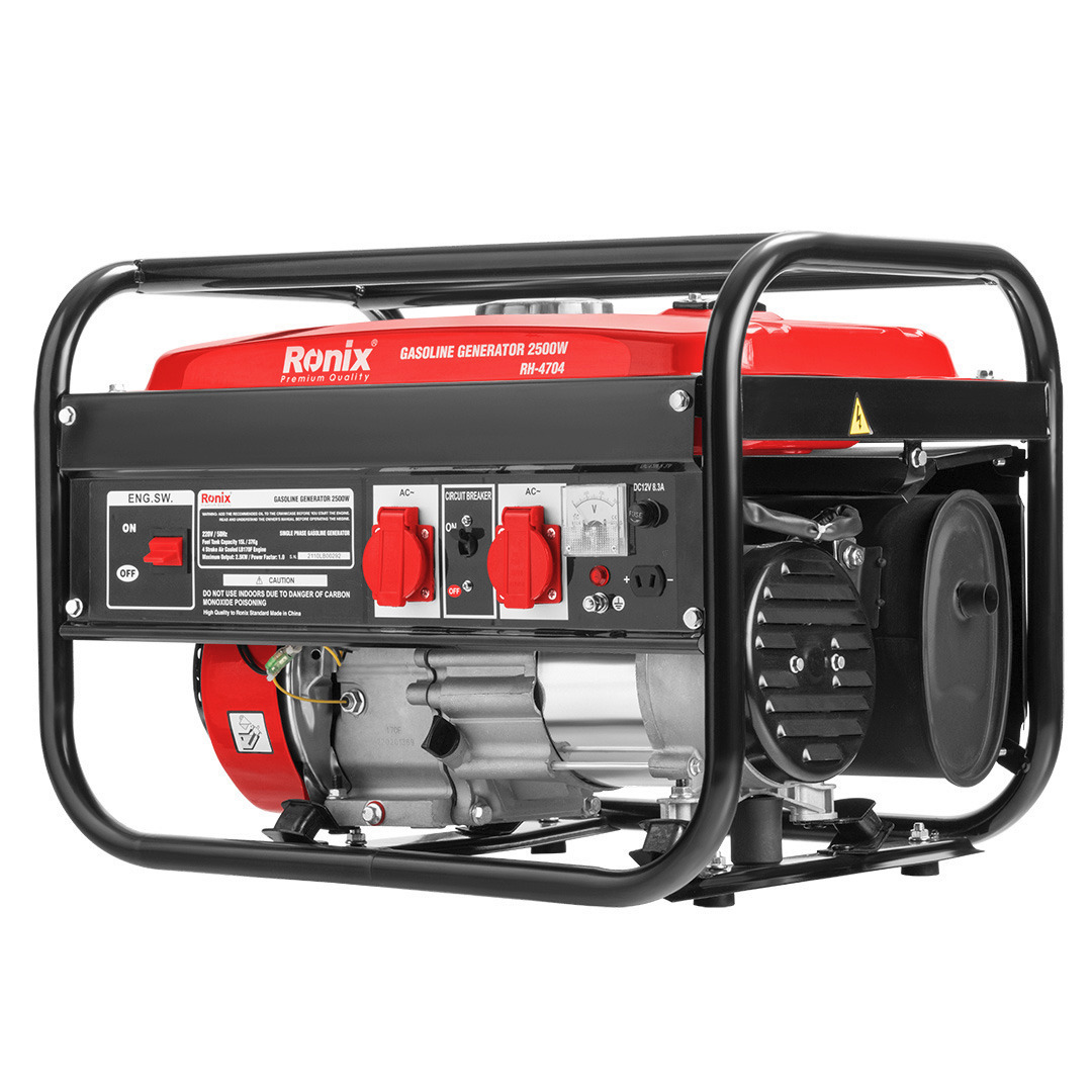 Watt Portable Generator Heavy Duty Gas Powered With Electric Start For Jobsite,Rv,And Whole House Backup Emergency