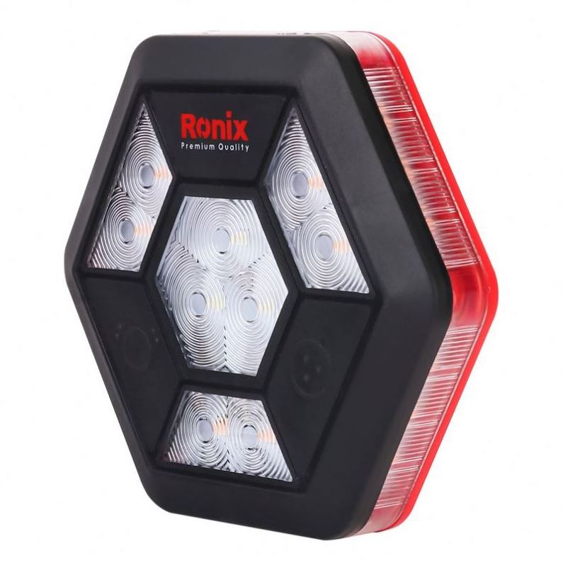 Ronix RH-4225 Folding Hyper Tough Working Lamp 30LM Flood Light Stand USB Cordless 3w IP44 Working Light Camping Light