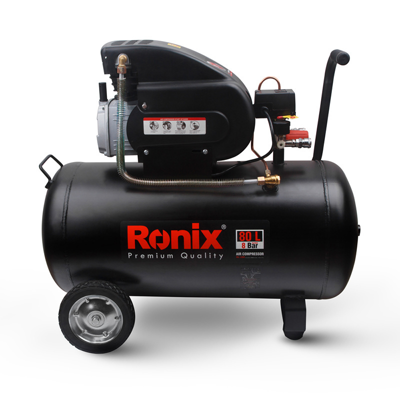 Ronix Air Compressor high quality RC-8010 80L Tire Service Vulcanizing Pneumatic Tools Car Wash