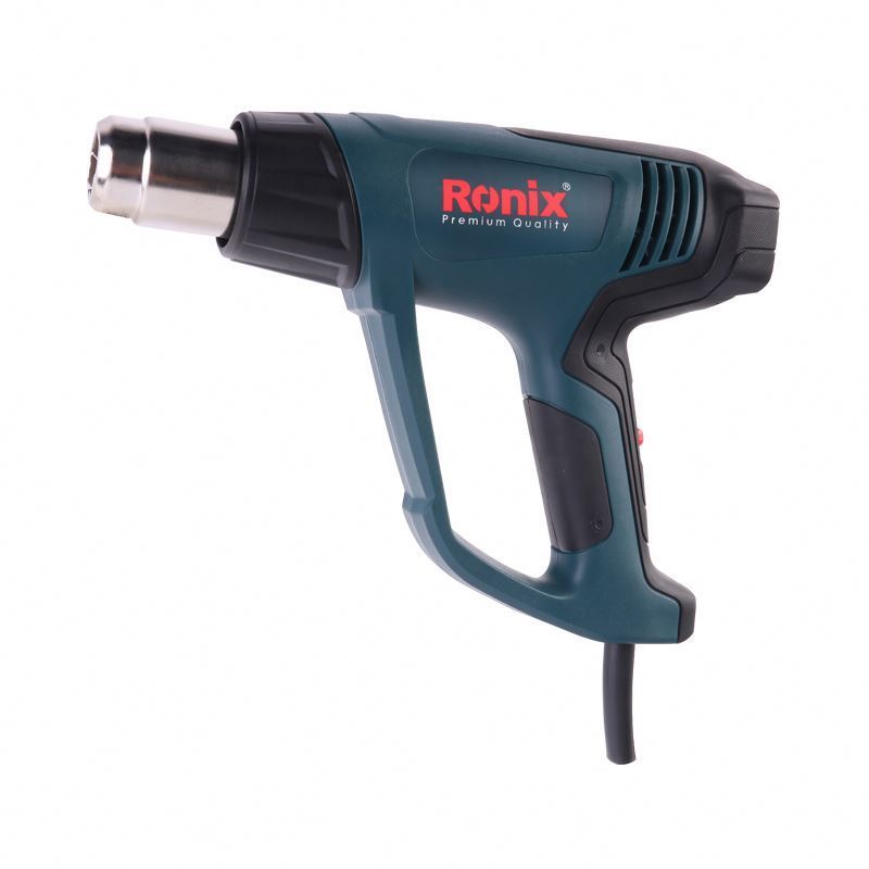 Ronix Sell Like Hot Cakes Model 1105 2000W 220V Variable Adjustable Temperature Heat Shrink Gun Intelligent Delay Hot Air Gun