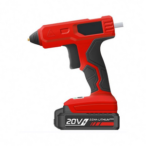 OEM Hot Glue Gun 20V Cordless Glue Gun with 30 PCS Full Size Sticks Drip-Free Fast Heating Glue Gun Kit