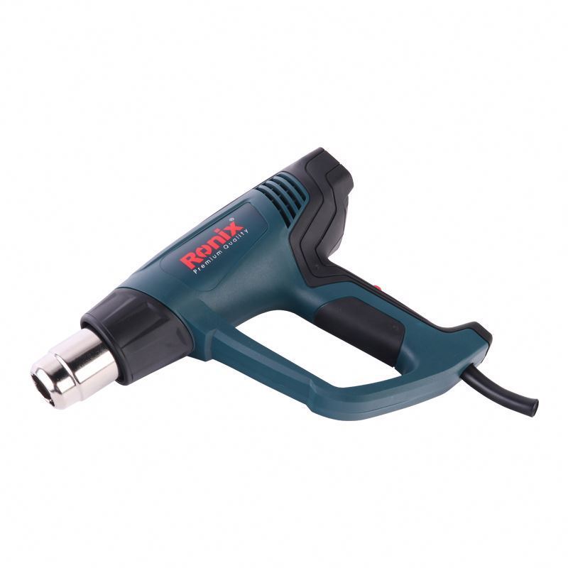 Ronix Sell Like Hot Cakes Model 1106 2000w 600 degree 250/500L/Min Hot Air Blow Gun Mini Li-ion Cordless Soldering Heater Gun