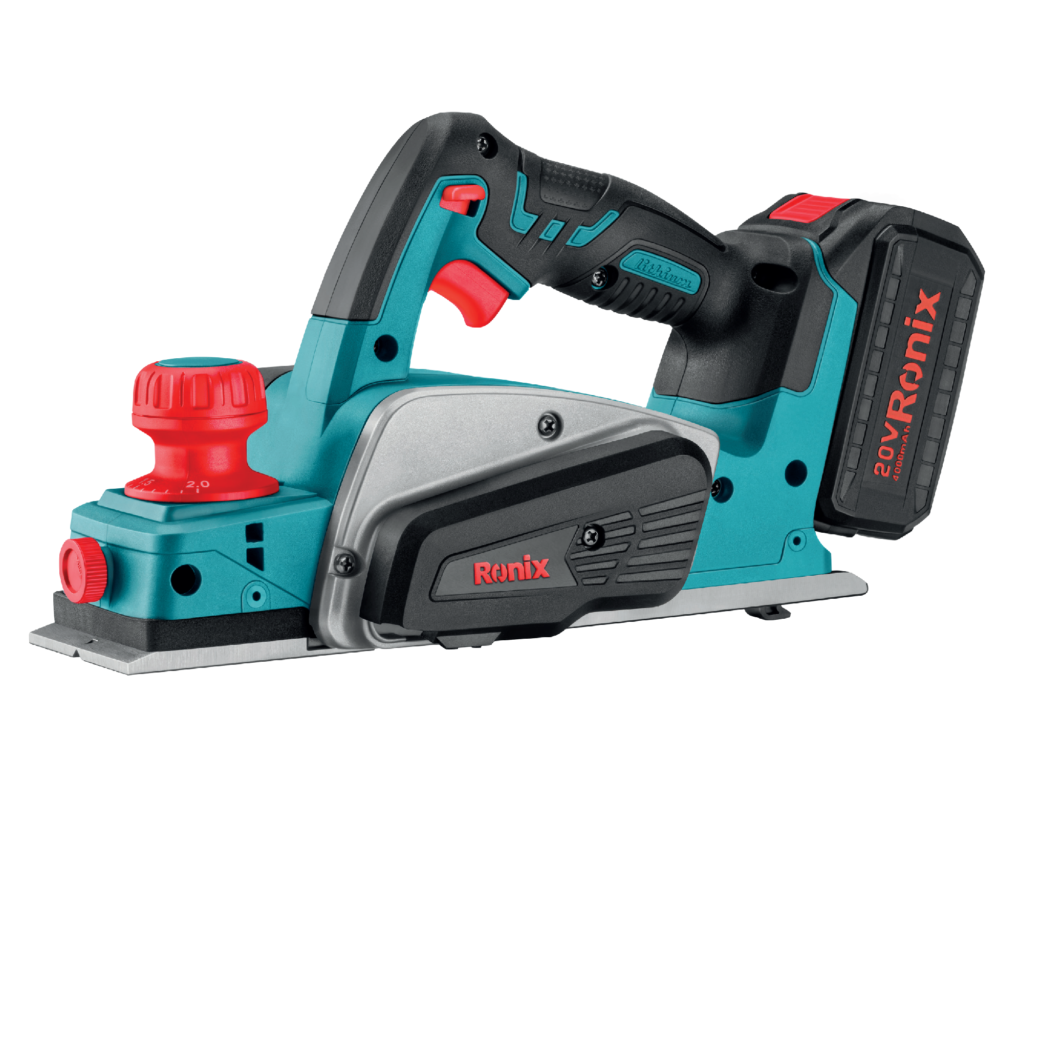 Ronix 8603 20V 2 Battery Mini Portable Cordless Electric Wood Hand Planer