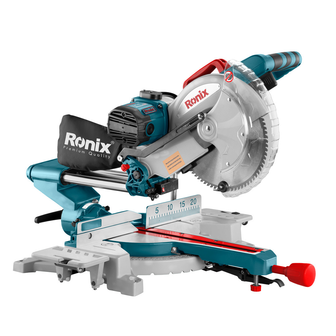 Ronix Model 5302 Premium Quality 220-240V Aluminum Machine Electric Compound Sliding 255mm Miter Saw