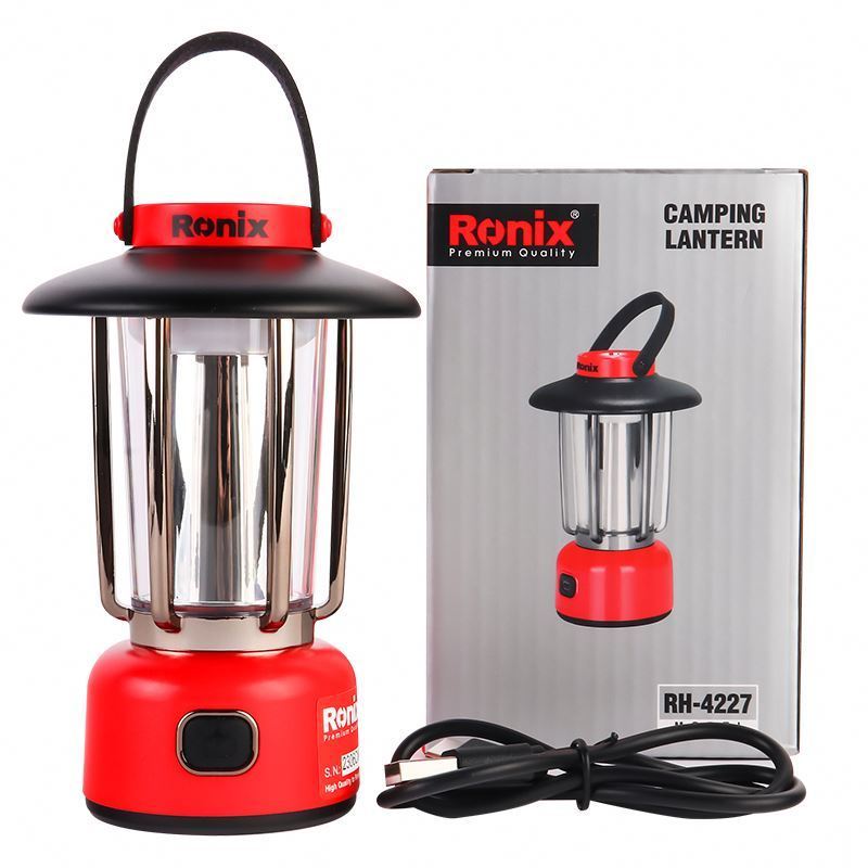 Ronix RH-4221 Model with rechargeable battery working light Cordless Magnetic spot Working light Camping Light